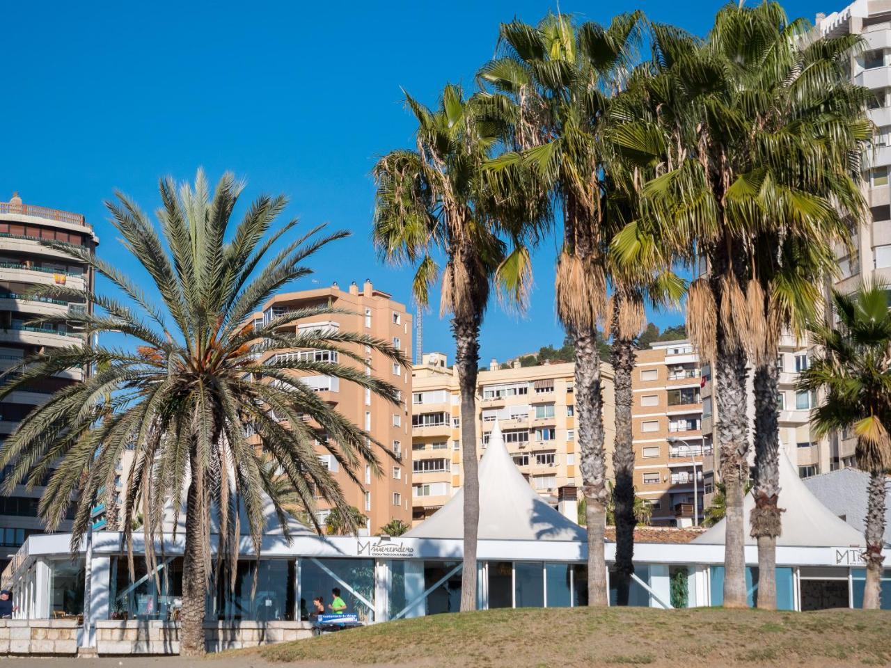Malagueta Sea View - Premium Apartment Málaga Exteriör bild